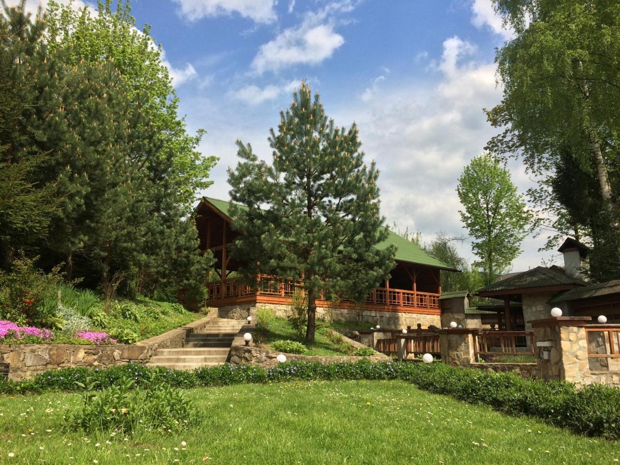 Eco Sadiba Kaskad Hotel Velyka Volosyanka Buitenkant foto